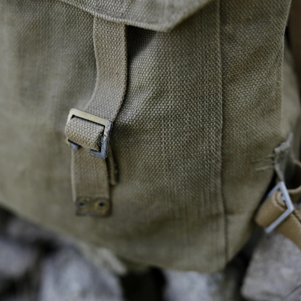 Plecak Holenderski Brezentowy Coyote Oryginał Demobil BDB