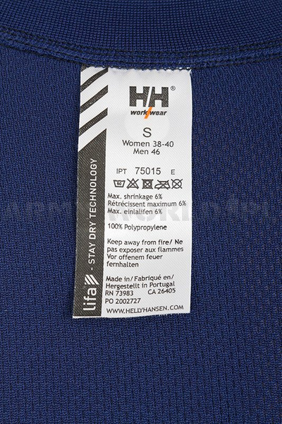 T-shirt Unisex Dry HELLY HANSEN Workwear Granatowy Nowy