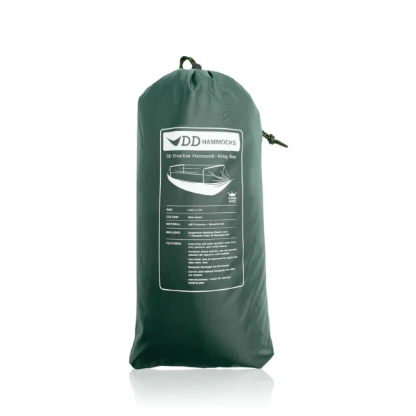 Hamak Frontline KING Size DD Hammocks Olive Green