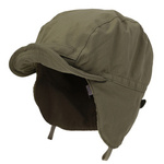 Military Ushanka Cap Waterproof HASSING Adaptive Green Genuine Surplus New