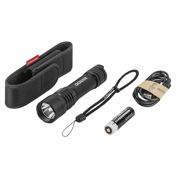 Latarka Ręczna Ładowalna Black Eye Mactronic 1550 lm Box (THH0047)