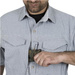 Tactical Shirt Defender Mk2 Ultralight Short Sleeve Helikon-Tex Silver Mink (KO-DUS-AP-69)