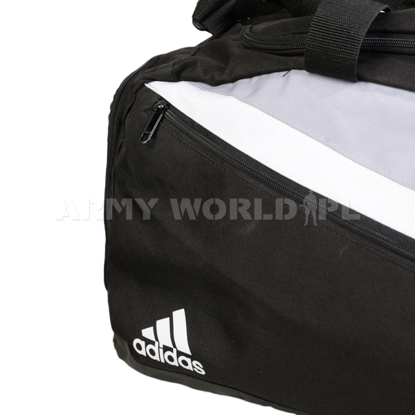 Torba Podróżna Adidas Czarno / Szara Oryginał Demobil BDB