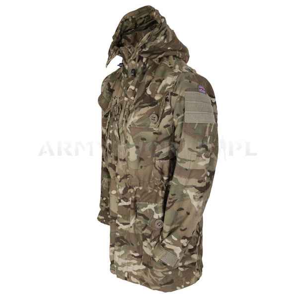 Kurtka Parka Wojskowa Brytyjska SMOCK / SMOCK 2 Windproof  MTP Oryginał Demobil BDB