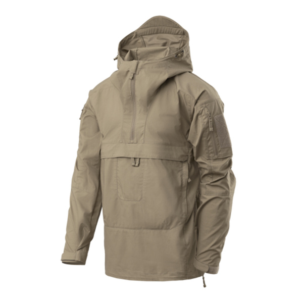 Anorak Tracer Kangaroo Jacket Polycotton Stretch Ripstop Helikon-Tex RAL 7013 (KU-TRR-SP-81)