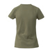 Women's T-shirt Organic Cotton Slim Helikon-Tex Olive Green (TS-TSW-OS-02)