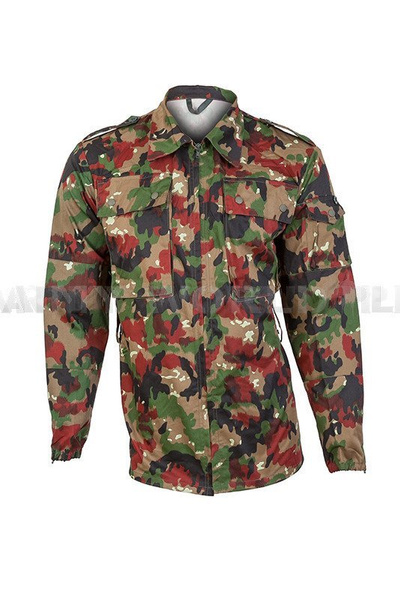 Military Swiss Uniform Jacket and Trousers Original Demobil - Set Of 10 