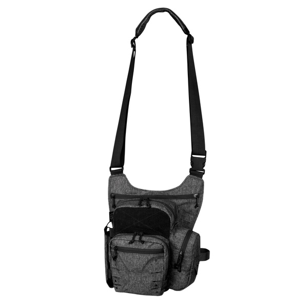 Torba EDC Side Bag Nylon Polyester Blend Helikon-Tex Melange Black-Grey (TB-PPK-NP-M1)