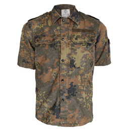 Bluza Krótki Rękaw Bundeswehr Flecktarn Oryginał Demobil DB