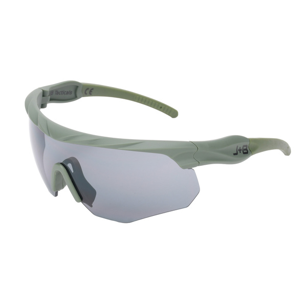Okulary Taktyczne Strzeleckie JB Tacticals + 3 Szybki Olive