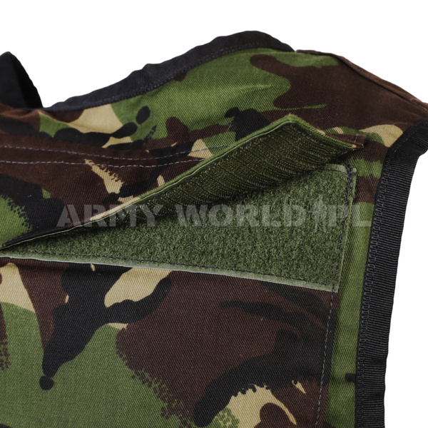 Kamizelka Ochronna Brytyjska DPM Woodland Na Wkłady Balistyczne Oryginał Demobil DB