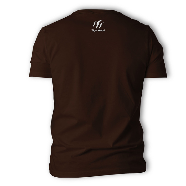 T-Shirt Bushcraft Evolution TigerWood Brązowy