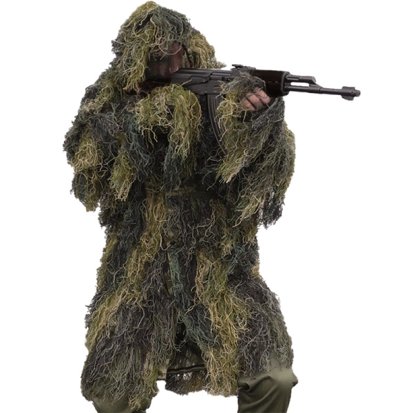 Strój Maskujący Snajpera Mil-Tec Parka Ghillie Anti Fire PRO Woodland 