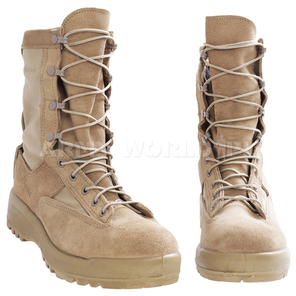 Buty Wojskowe US Army Pustynne Gore-Tex Oryginał Demobil BDB