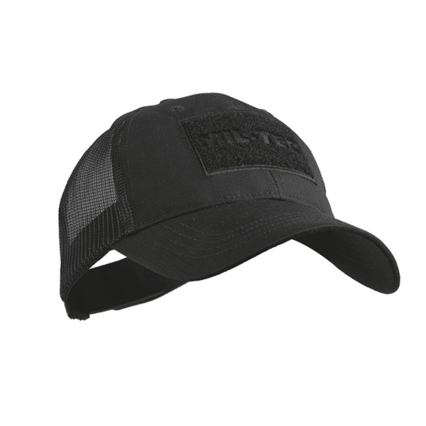 Czapka Z Daszkiem Baseball TRUCKER Mil-tec Czarna (12318502)