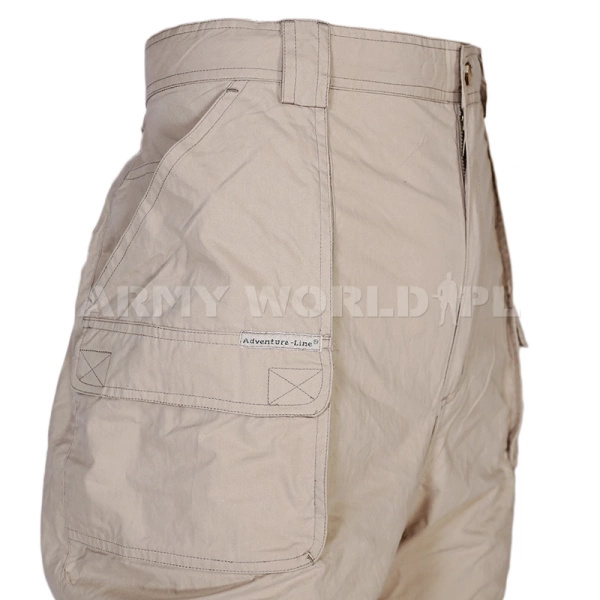 Spodnie / Bojówki Z Odpinanymi Nogawkami Adventureline Beżowe 