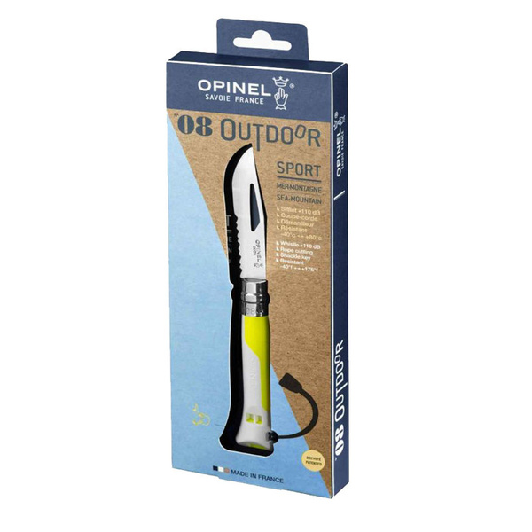 Nóż Składany OPINEL N°8 Outdoor Fluo Yellow (002320)
