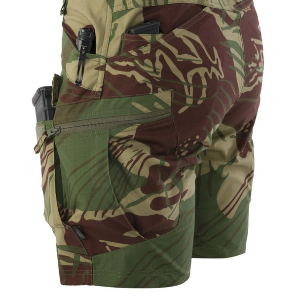 Bermuda Shorts / Short Trousers Urban Tactical Shorts UTS Stretch Helikon-Tex Rhodesian Camo Ripstop 6" (SP-UTU-SP-1K)