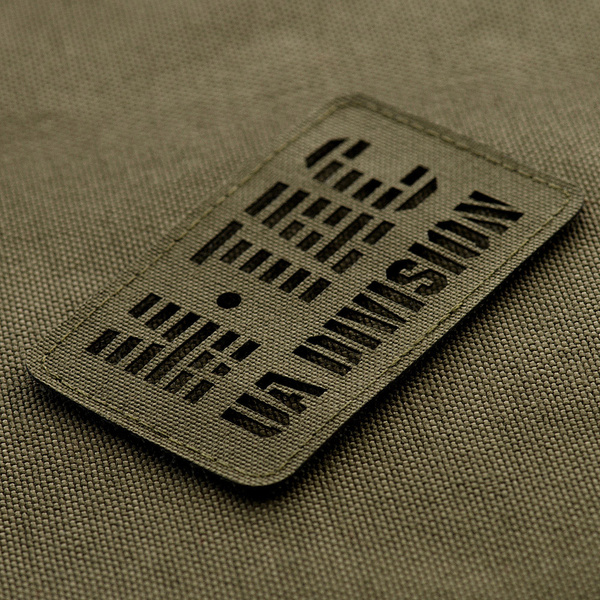 Naszywka UA Division Cięta Laser Cut M-Tac Ranger Green (51145023)