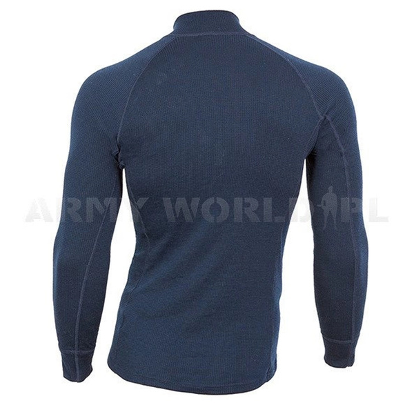 Thermoactive Dutch Military Trikot Thermowave Navy Blue Original Used