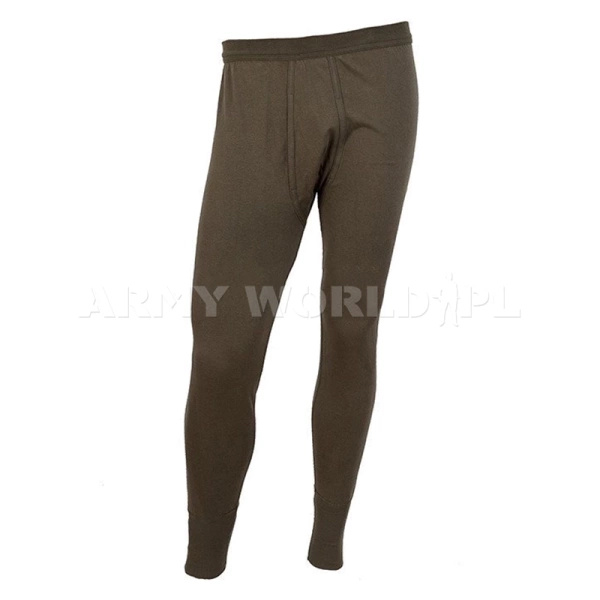 Zestaw Bielizny Bundeswehr (Trikot + Kalesony) Olive Oryginał Demobil BDB