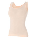 Women's Tank Top Comfort Wool Merino Brubeck Beige