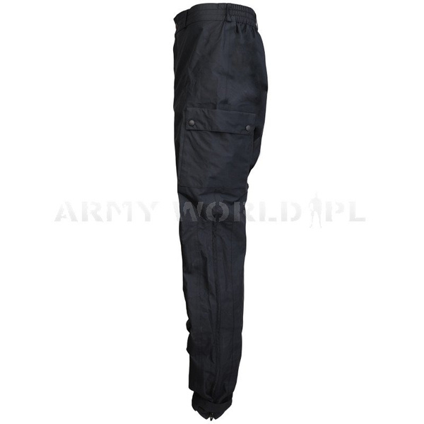 Spodnie Wodoodporne Fair Wear 9540 GT Gore-Tex Czarne Oryginał Demobil BDB