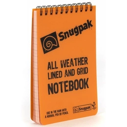 Water Resistant Notebook Snugpak Orange New