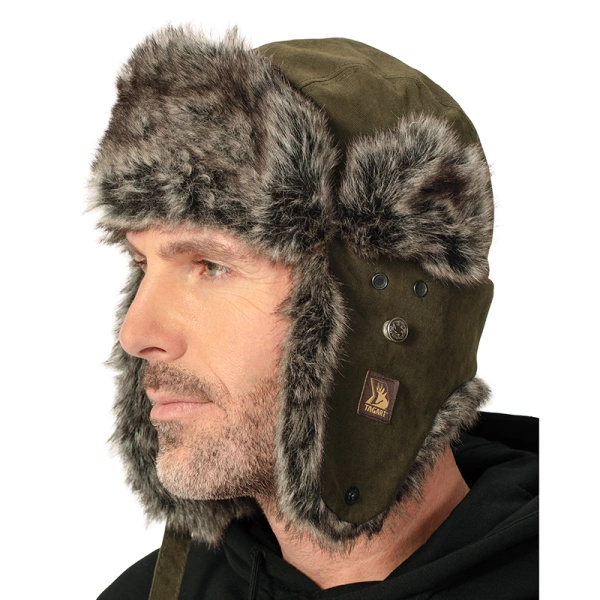 Czapka Uszatka Pirx Tagart Olive 