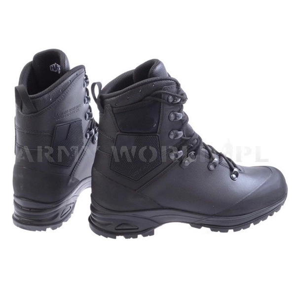 Buty Wojskowe Holenderskie Haix Laars Gevecht Natweer Gore-Tex Czarne Demobil DST