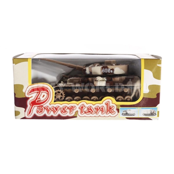 Model Kolekcjonerski Power Tank Pullback Otwarta Wieża Desert 