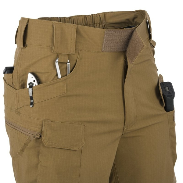 Bermuda Shorts / Short Trousers Urban Tactical Shorts UTS Helikon-Tex Black Ripstop 6" (SP-UTU-PR-01)