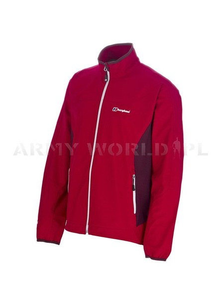 Kurtka Męska SoftShell WindStopper FAROE Berghaus Czerwona