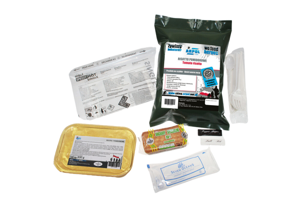 Racja Żywnościowa Posiłek Na Szybko Nr 12 Risotto WEGE Arpol