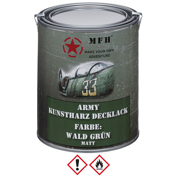 Farba Maskująca Wojskowa w Puszce 1 L Fosco Nato Green  (469314)