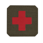 Naszywka Medyk "Medic Cross" M-Tac Ranger Green / Czerwona (51122232)