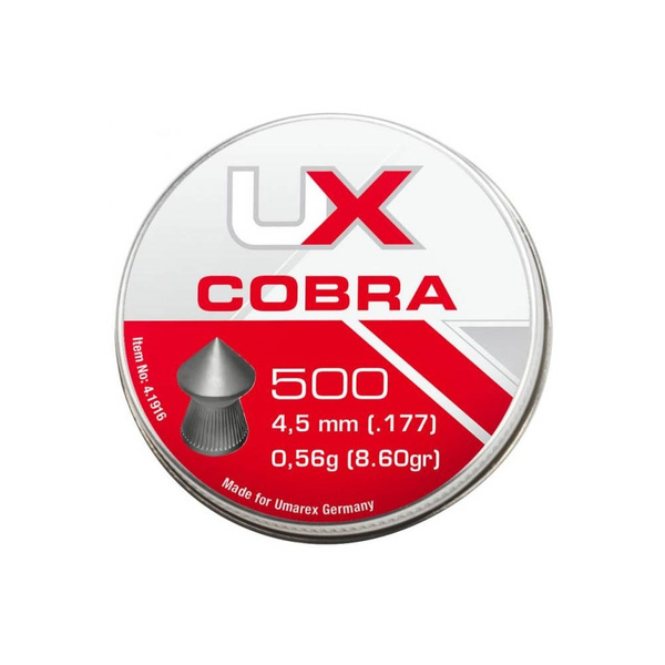 Śrut UMAREX Cobra 4.5 mm .177 cal. 500 szt.