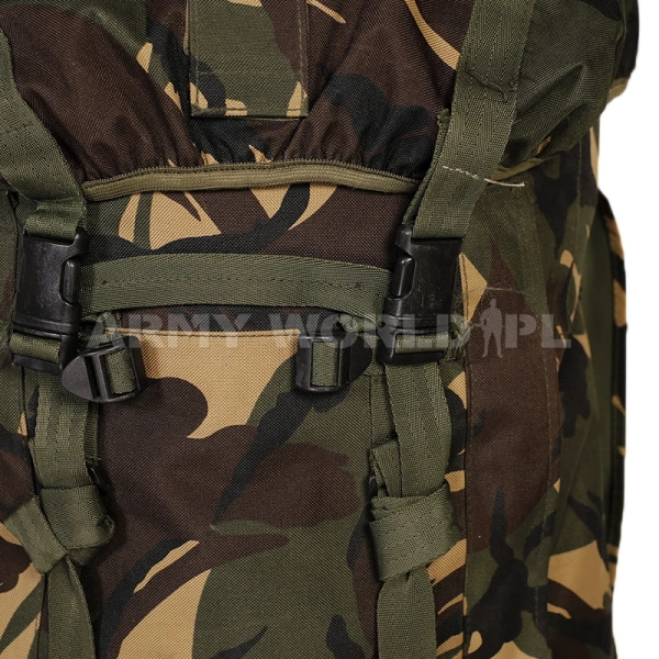 Plecak Wojskowy Holenderski 70L DPM Woodland Oryginał Demobil DB