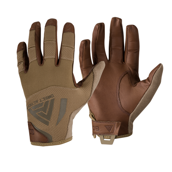 Rękawice Direct Action® Hard - Leather Coyote Brown