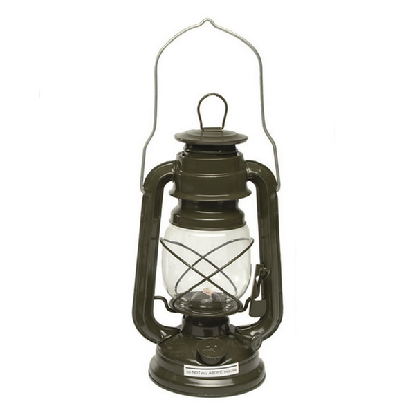 Lampa Naftowa Mil-Tec 23 cm Olive (14962000) Używana II Gatunek