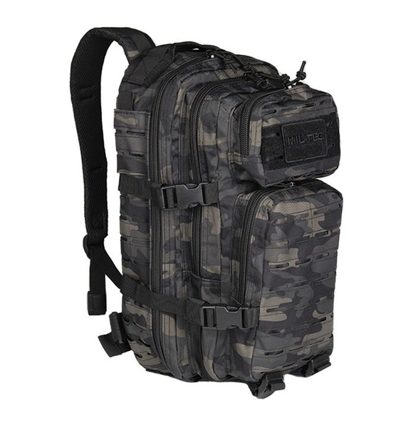 Plecak Model US Assault Pack SM (20l) LASER CUT Mil-tec Dark Camo (14002680)