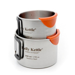 Camping Cup Set Stainless Steel Kelly Kettle
