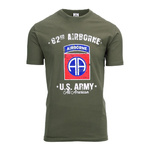 T-Shirt US Army 82nd Airborne US Green Fostex Garments (133624)