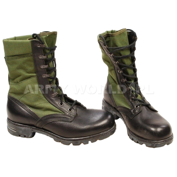 Buty Wojskowe Holenderskie Olive Oryginał Demobil DB