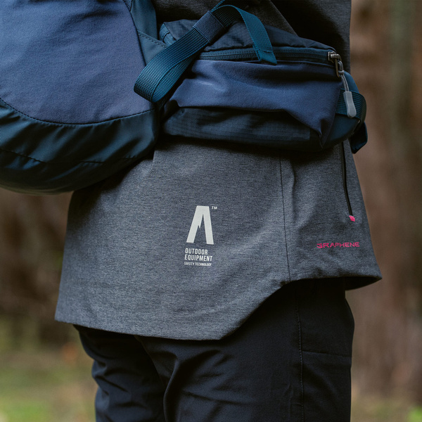Kurtka Damska 3 Warstwowa Alpinus Gingera Czarna (MK18827)