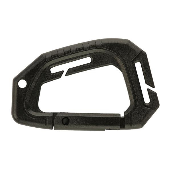Karabinek Plastikowy Tactical M-Tac Czarny (MTC-TCTCRBNR-BK)