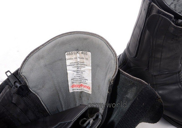 Motorcycle Boots Daytona Gore-tex Bundeswehr Genuine Military Surplus Used Good Condition