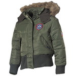 Kids Military Winter JacketN2B MFH Oliv New