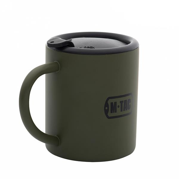 Kubek Termiczny Z Pokrywą 280 ml M-Tac Olive (60009001)