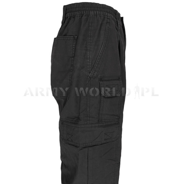 Spodnie Security Ripstop Mil-Tec Granatowe Powystawowe